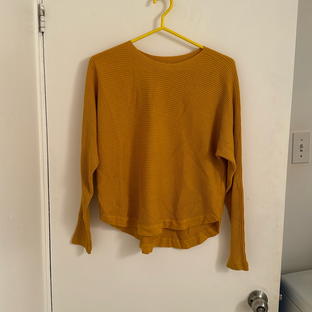 Ardene Mustard Yellow Long Sleeves Top